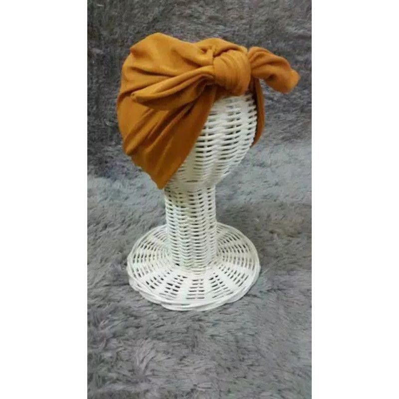 turban anak/ turban bayi pita kelinci polos