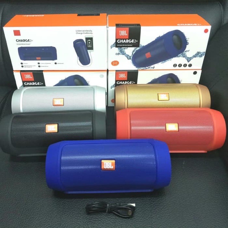 JBL SPEAKER CHARGE 2+ BLUETOOTH PORTABLE WIRELESS AUX MEMORY USB