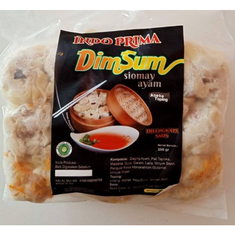 

Indroprima Dimsum 250g Bogor Frozen