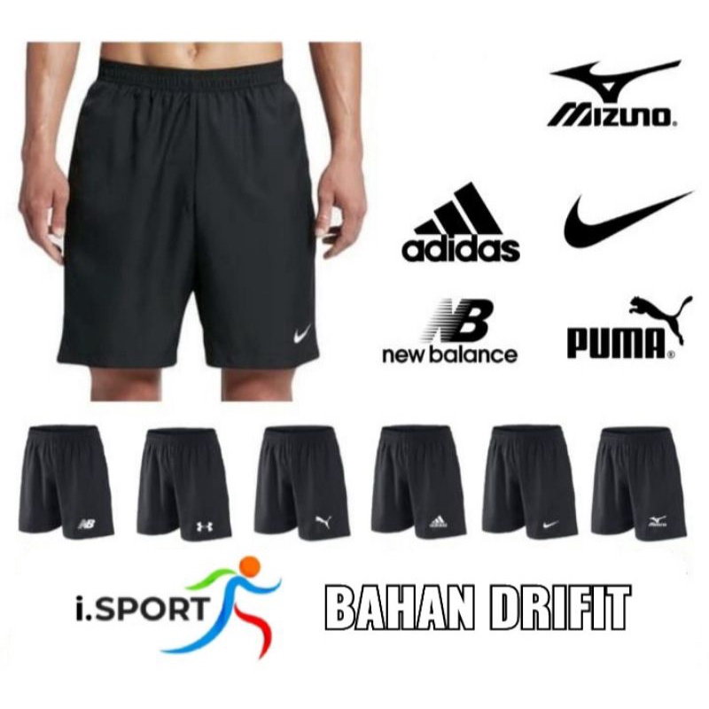 Celana Running/Futsal/Sepakbola Hitam