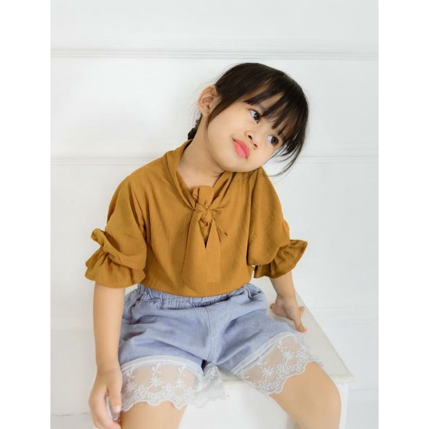 HARUKA 2-4 TAHUN BLOUSE ANAK PEREMPUAN RAYON CRINKLE