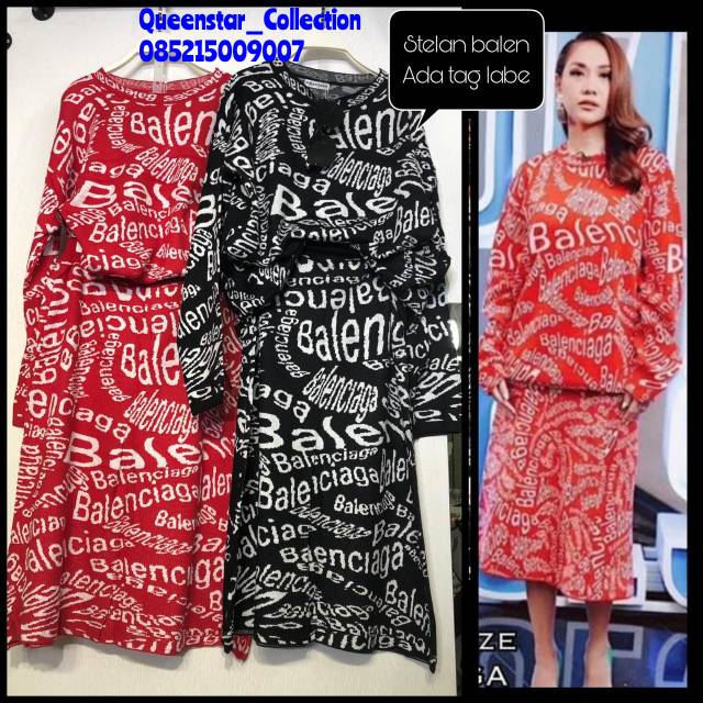 

SETELAN BALENCIAGA BCL PREMIUM + LABEL TAG