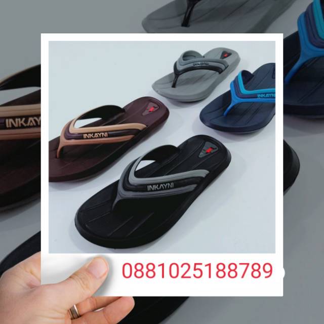 Sandal jepit Karet Inkayni
