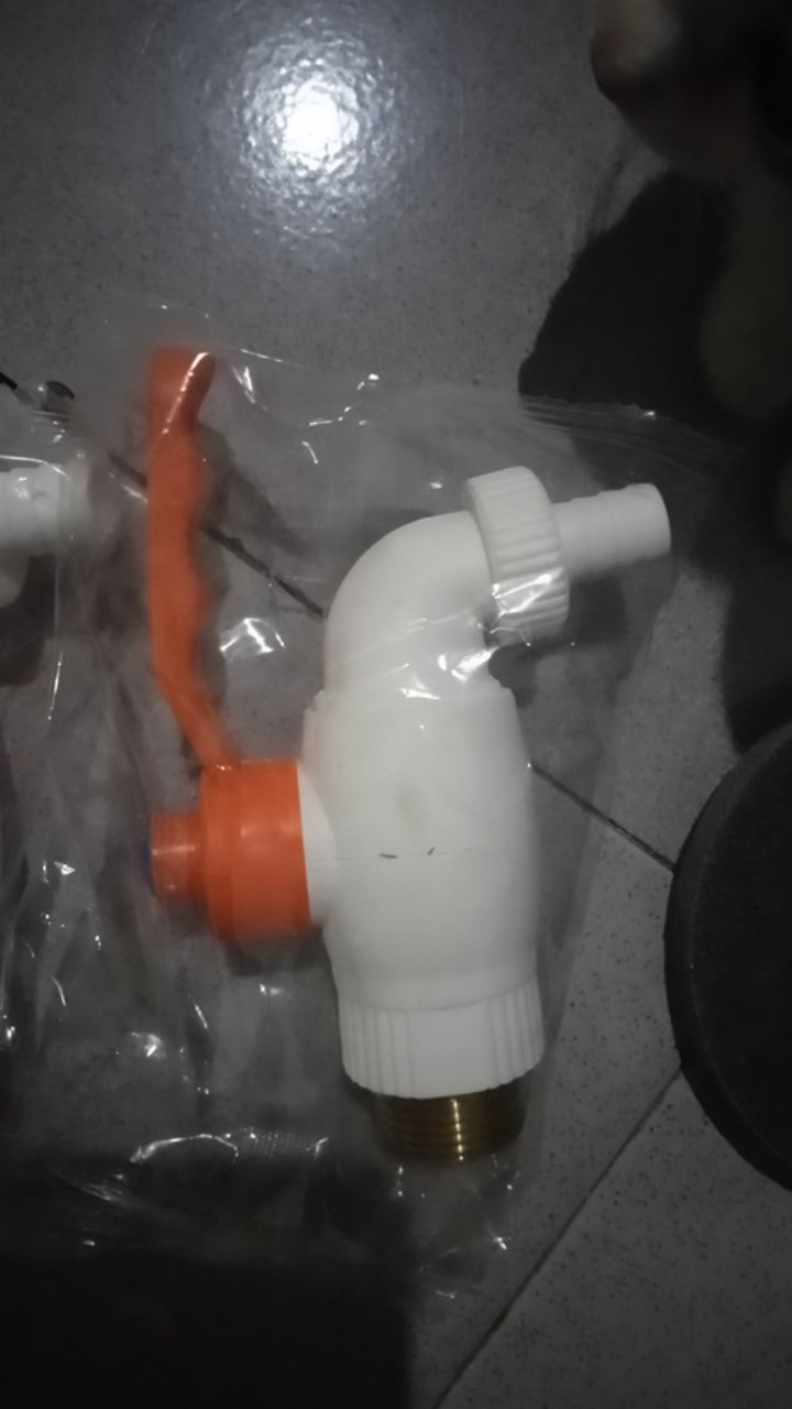 Kran Pvc Jumbo 3/4 Kran Taman Plastik Besar 3/4 Dim Kran Tembok Murah