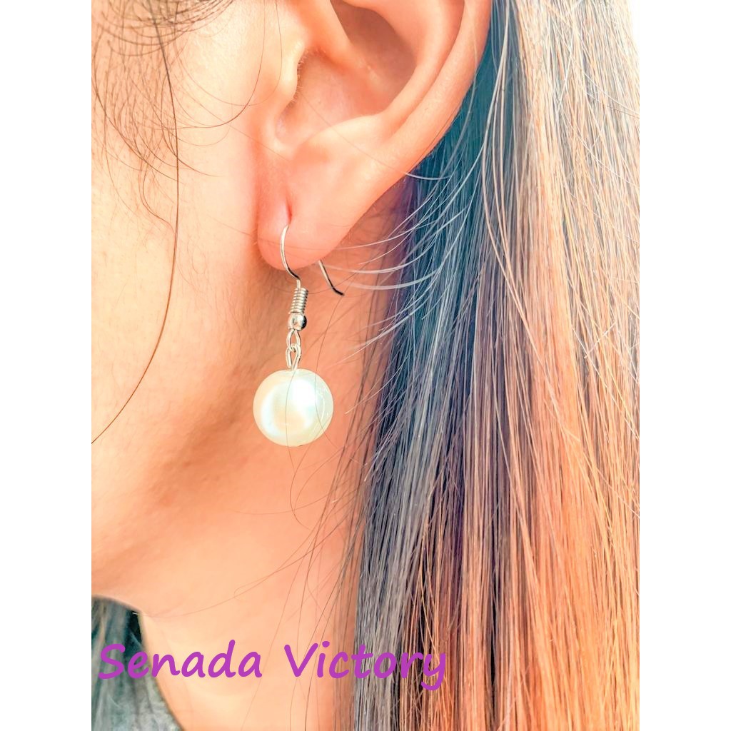 Senada Victory AM006 Anting Tusuk Mutiara Anting Korea Anting Gantung