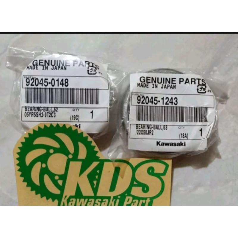 Bering kruk as kanan & kiri motor Kawasaki ninja r & rr 92045-0148 &92045-1243