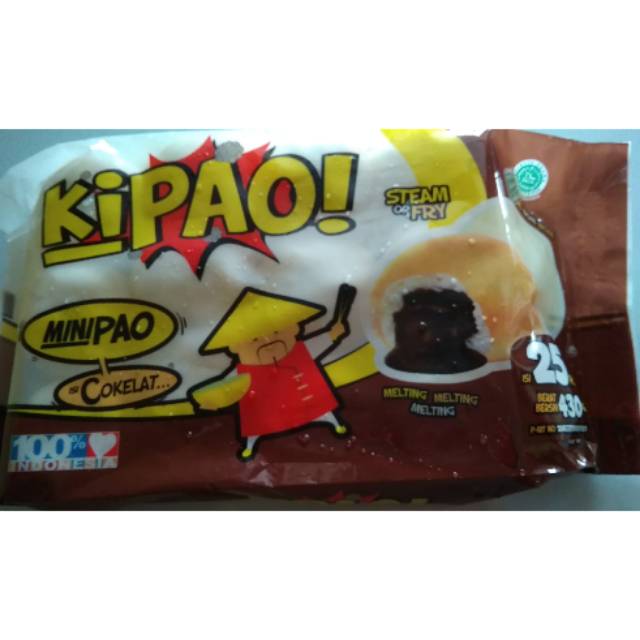 

Kipao / bakpao mini isi coklat 25pcs