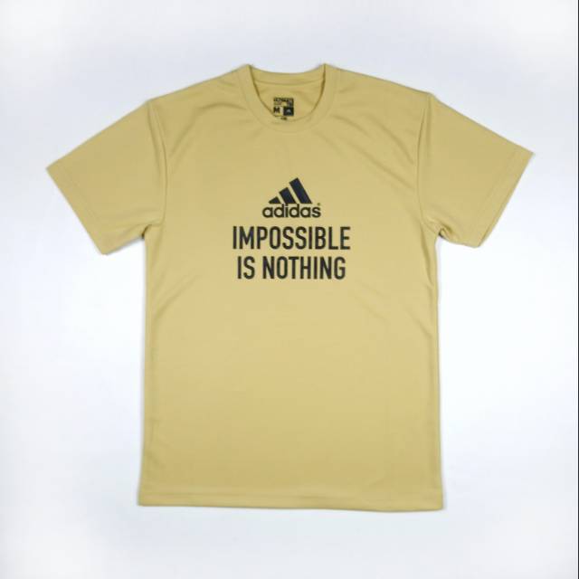 adidas t shirt impossible is nothing