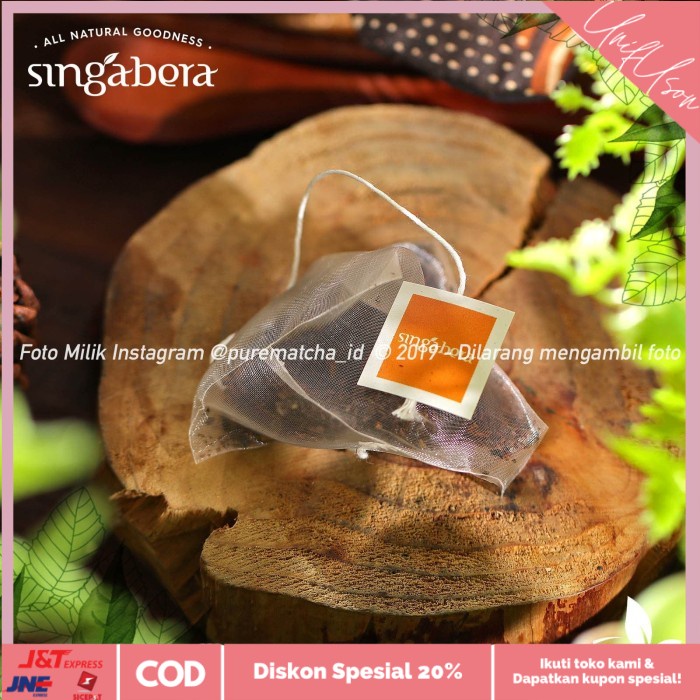 

⭐COD⭐ Singabera - Lychee Black Tea 100tb Teh Hitam Leci Cafe Hotel Resto Tea