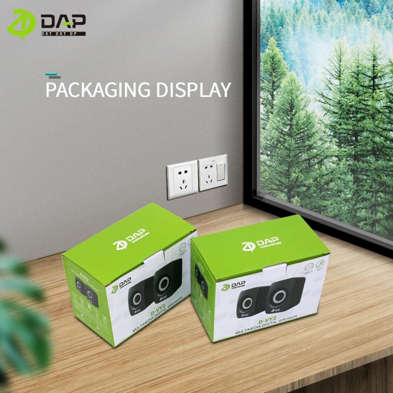 Speaker Multimedia DAP D-VY2 Speaker Portable For Laptop PC Smartphone