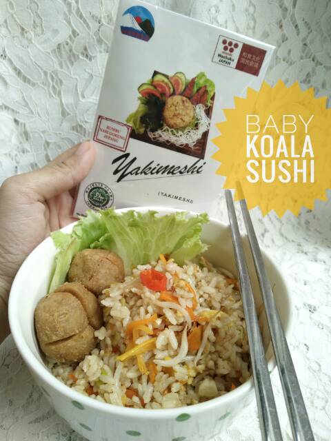 WARASA Yakimeshi Nasi Goreng Jepang Instan 48 ml Halal │ Bumbu Nasgor