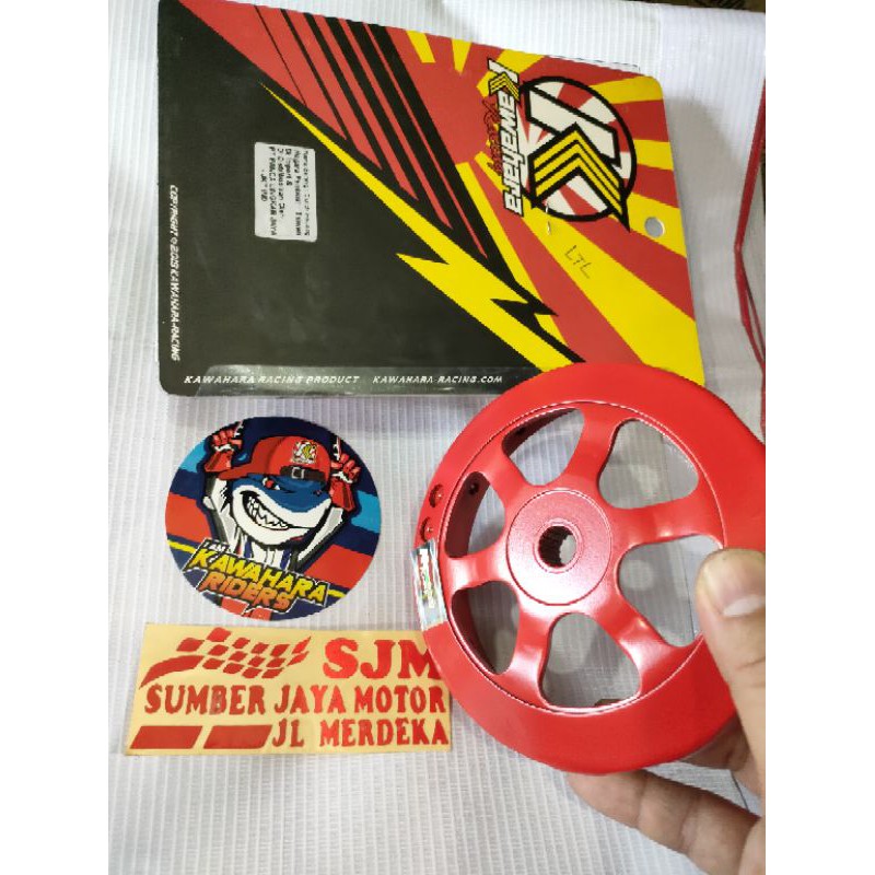 mangkok kampas ganda beat fi Scoopy fi dan Vario 110fi Kawahara racing Mangkok kampas ganda Kawahara