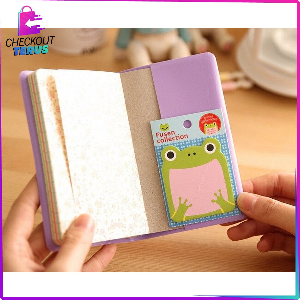 CT A3 Sticky Notes Memo Motif Animal Note Kertas Memo Karakter Stationary Peralatan Kantor