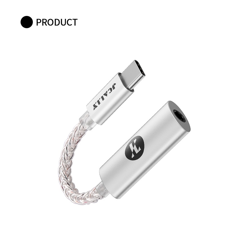 JCALLY JM7 HiRes DAC Adapter Audio CX31993 USB Type C to Jack 3.5mm alt JM6 JA04