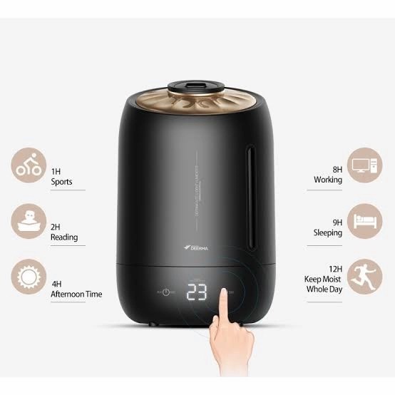 Deerma Air Humidifier Ultrasonic Large Capacity 5L - F600