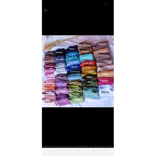 Hijab Promo Alisya Shawl Pashmina Diamond Signature / part 1 / Khayr Scarf-Warna random