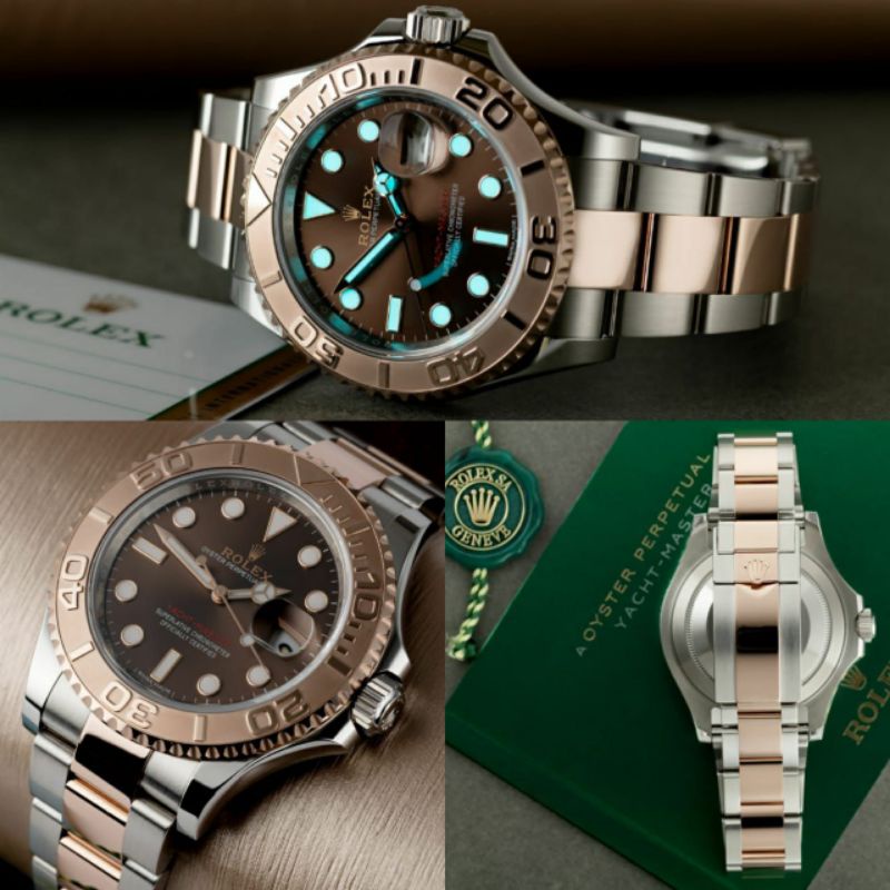 Jam tangan pria Rolex yacht master Premium