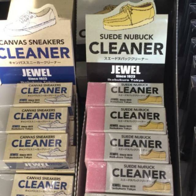 JEWEL SHOES CLEANER (CANVAS SNEAKERS/SUEDE NUBUCK)