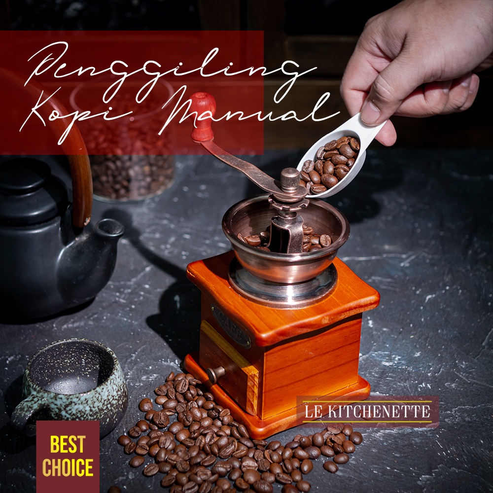 Penggiling Kopi Grinder Kopi Manual Coffee Grinder