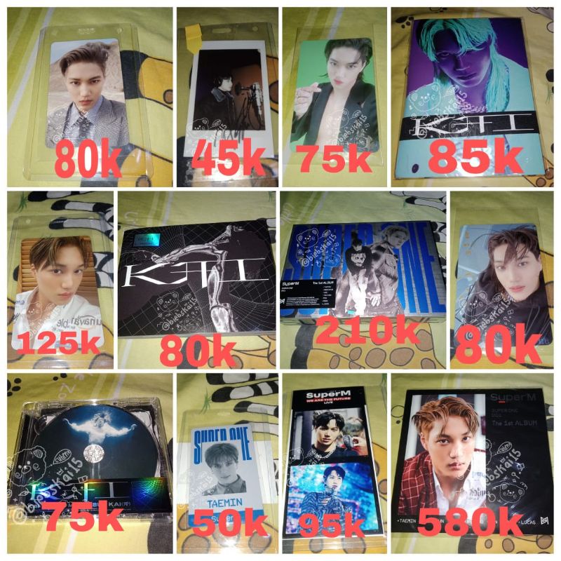 Album only PC Kai Mmmh x z ver Superm