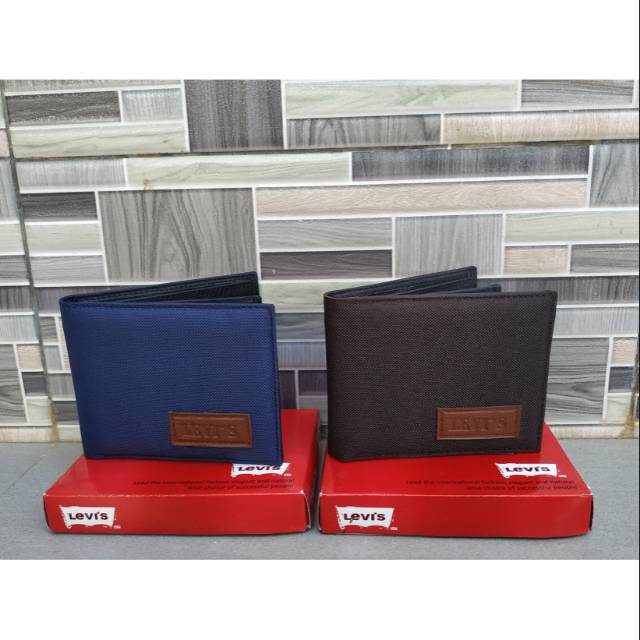 Dompet Lipat Pria Koin Retleting 3in1 Bahan Canvas 3Ruang Uang Kertas Banyak Slop Kartu NR_Outfit Official COD