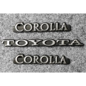 Emblem set Toyota Corolla ke30 Termurah