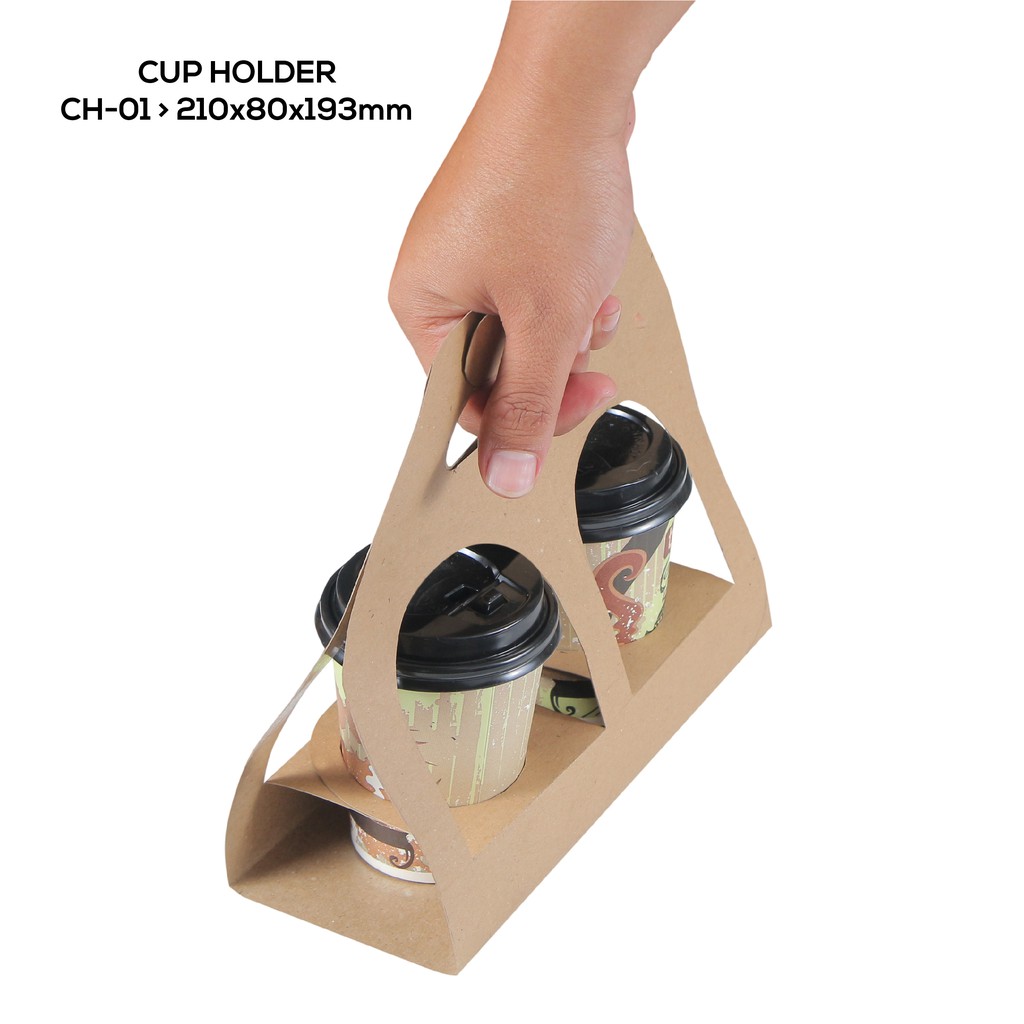 Cup Holder Tempat Gelas Kopi Coffee Cup Holder (CH1K2-21X8X19.3 Cm)