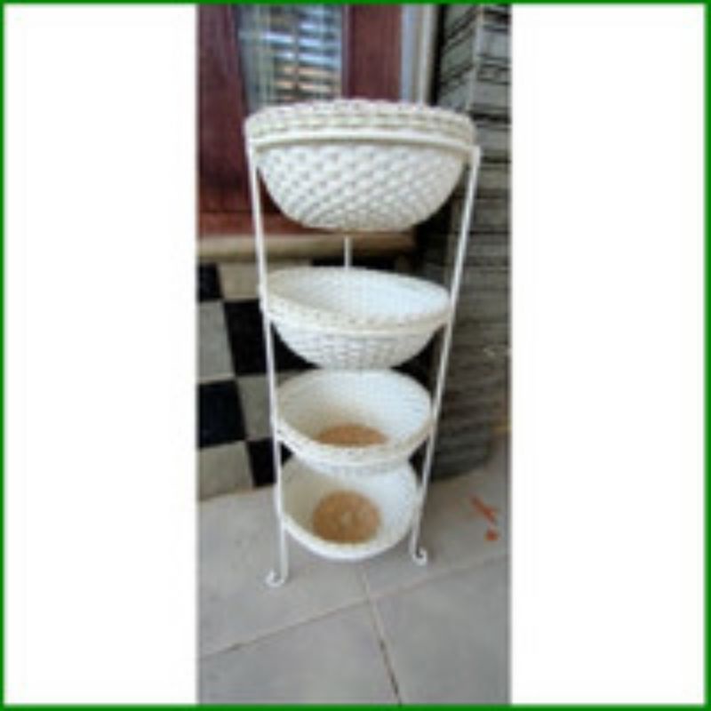 Rak bawang 4susun 50x25 rak besi murah