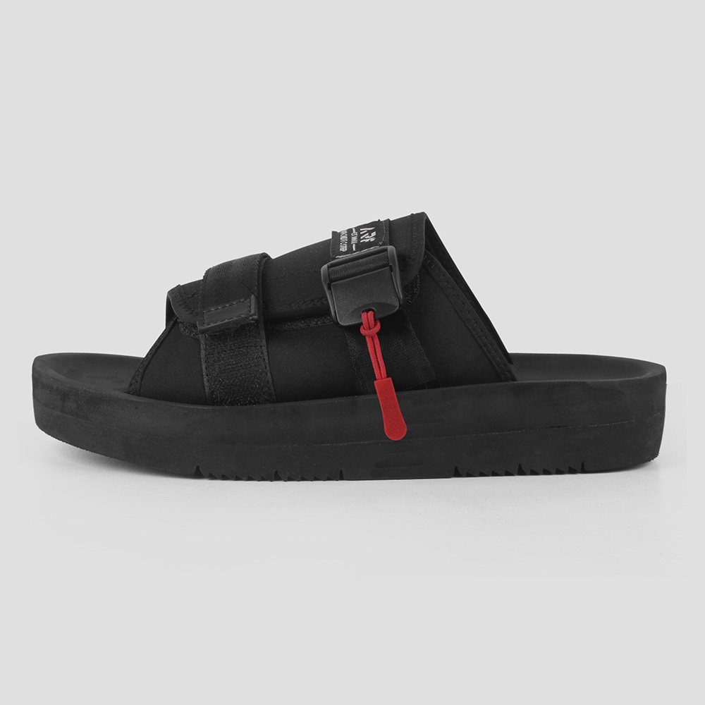 MARCO BLACK |ManNeedMe x ARF| Sandal Slip On Pria Sendal Slop Outdoor ORIGINAL