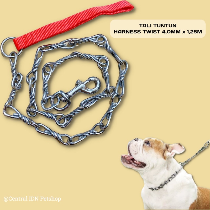 RANTAI TUNTUN ANJING TWIST L 4,0MM x 1,25M