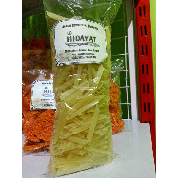 

BEST SELLER!! Kerupuk Potato Kentang Mentah Super Premium Repack 250gr
