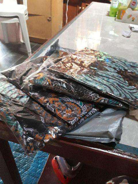 Batik Couple Keluarga - Sania Ruffle Batik Couple Orid Ndoro Jowi Dnt Garansi Termurah Batik Madu