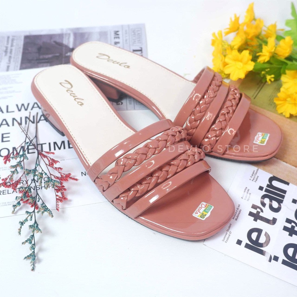 High Heels Wanita Hak Tahu Premium Devlo 3 cm (KD 22)