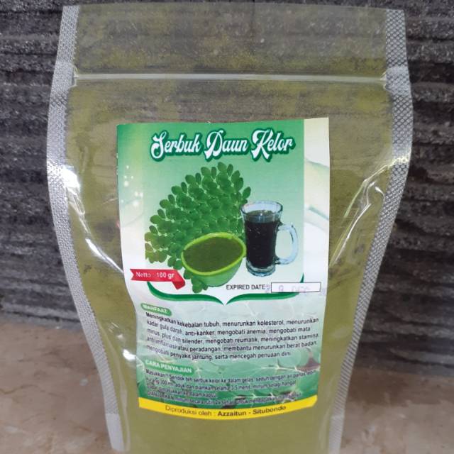 

Teh daun kelor original