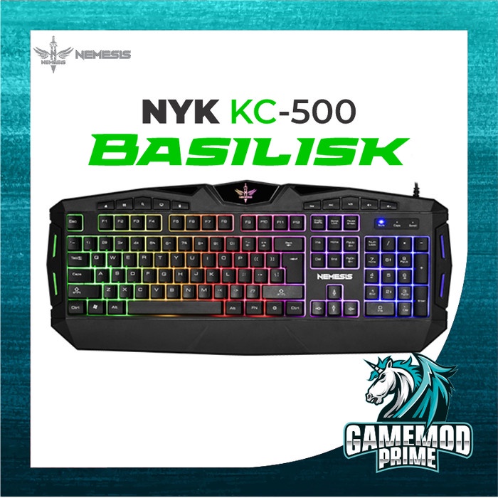 KEYBOARD GAMING COMBO NYK NEMESIS BASILLISK KC- 500 KC500