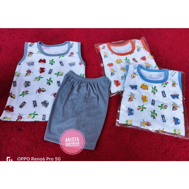 SETELAN BAJU YUKENSI + CELANA PENDEK BAYI