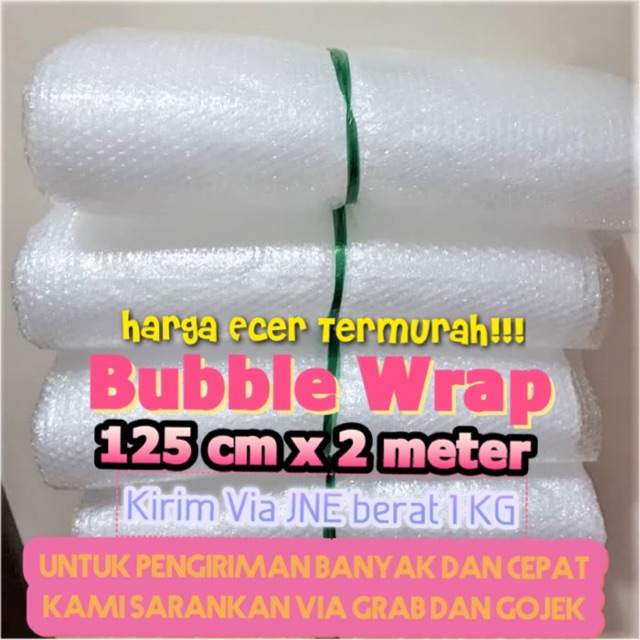 

Bubble Wrap 125 cm x 2 m