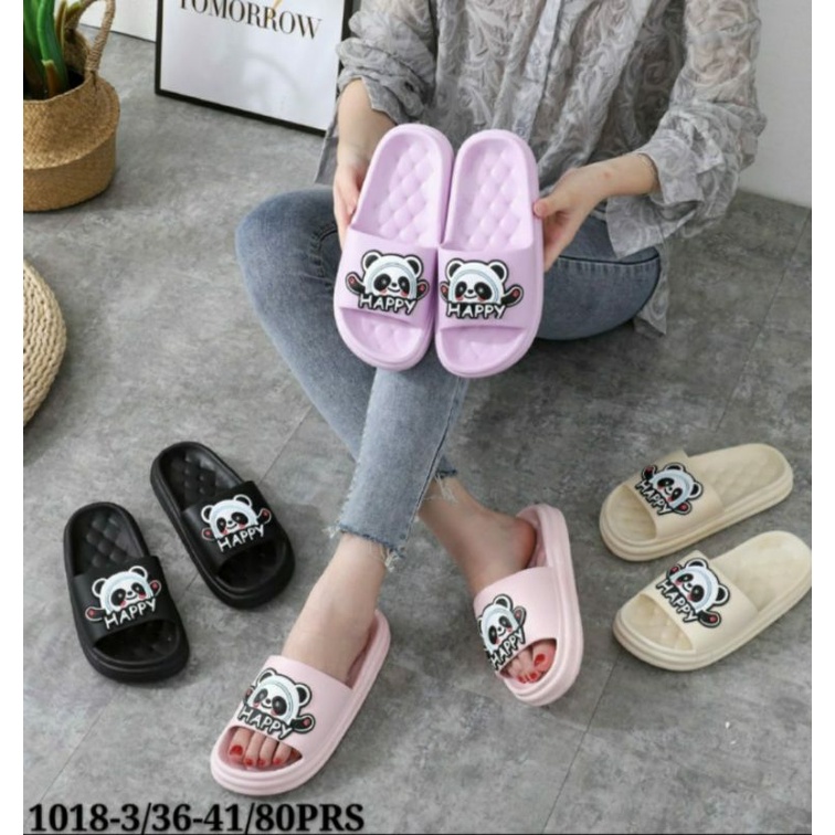 SANDAL KOKOP IMPORT HAPPY PANDA 1018-3 SANDAL KARET