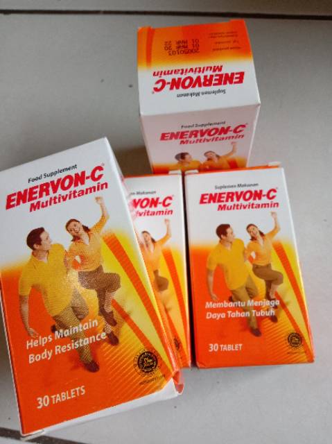 Enervon-c 30 Tablet botol( Vitamin Menjaga Daya Tahan Tubuh)