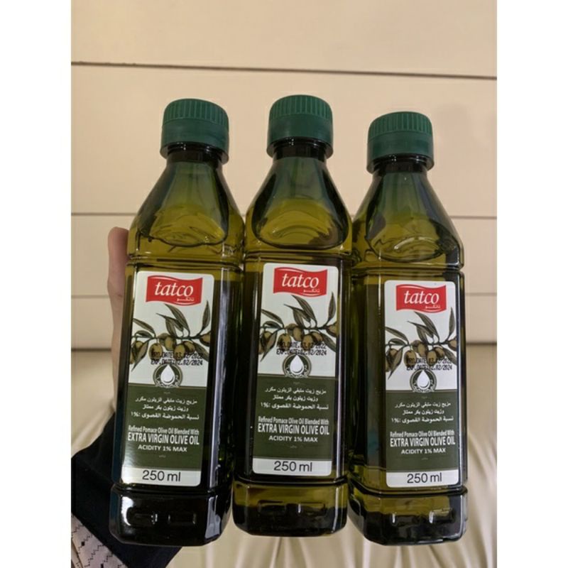 Best Seller Extra Virgin Olive Oil Minyak Zaitun Tatco Original Expired terbaru