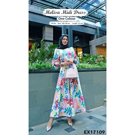 SALE Melisa Midi Dress Extu