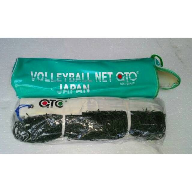 JARING NET VOLLEY / NET VOLLY / NET VOLLI - MERK GTO ORIGINAL - TEBAL - AWET