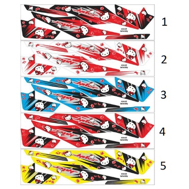 Striping Variasi MIO M3 Hello Kitty