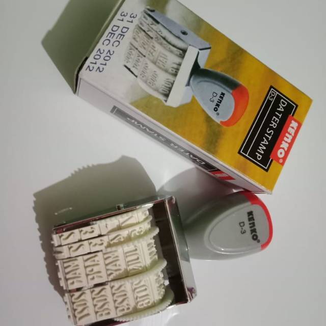 

Stamp Tanggal Date Kenko
