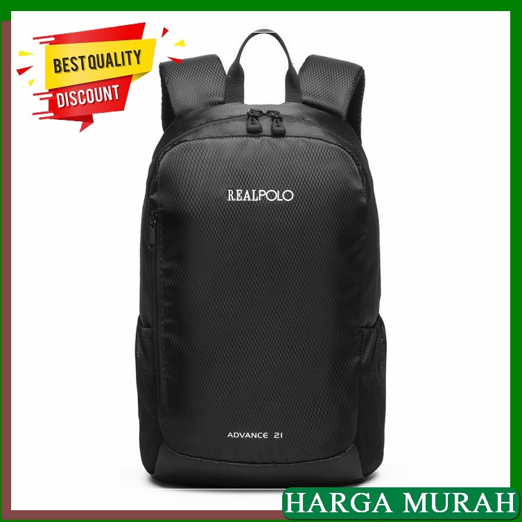 Tas Sekolah Pria Tren Fashion Siswa Smp Sma Korea Pemuda Perjalan YL345 Real Polo Bci New Arrival Ta