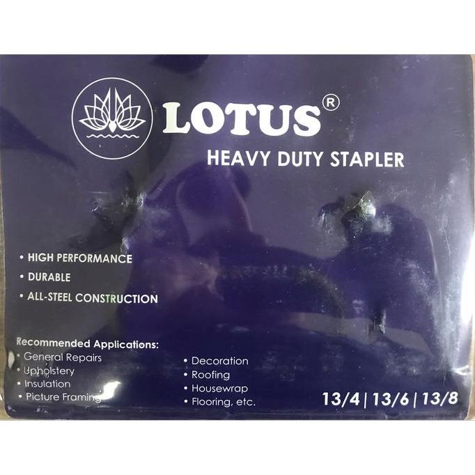 

Promo Stapler / Staples Gun Lotus 13/4-13/6-13/8