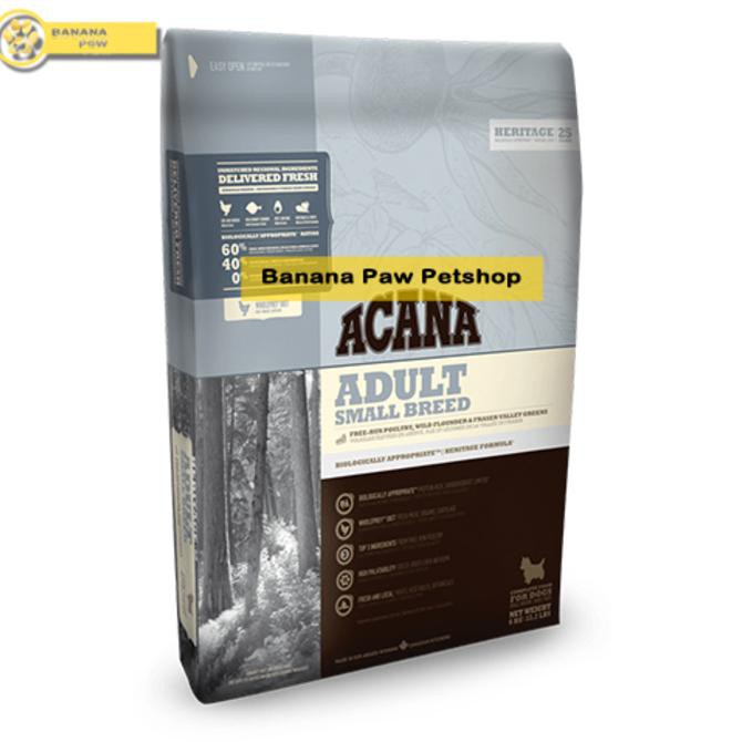 Harga Promo Dog Food Acana Adlt Small Breed NEW (GRAIN FREE)  Repack 1 Kg