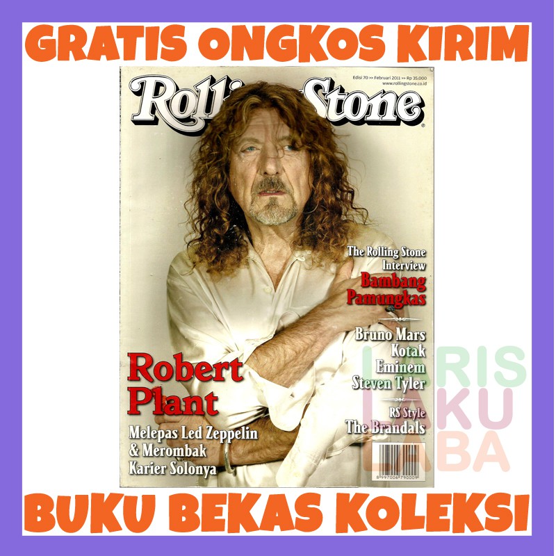 MAJALAH ROLLING STONE INDONESIA NOMOR 70 EDISI 70 BEKAS KOLEKSI