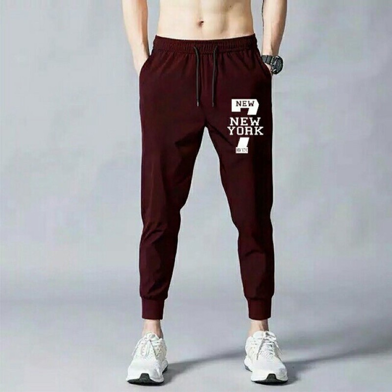 Celana Jogger Pria Joger Pants Cowok New City Training Olahraga Unisex