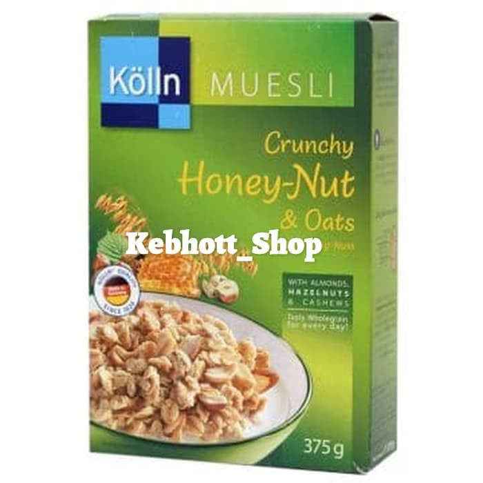 

Kolln Musli Crunchy Honey Nut & Oats 375gr